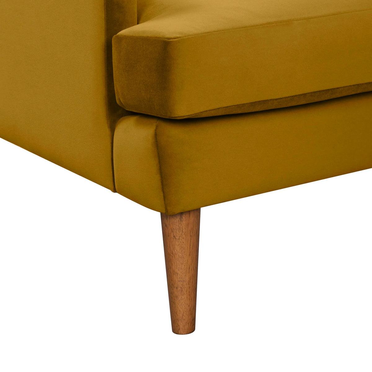 Brittlyn Dijon Velvet Accent Chair