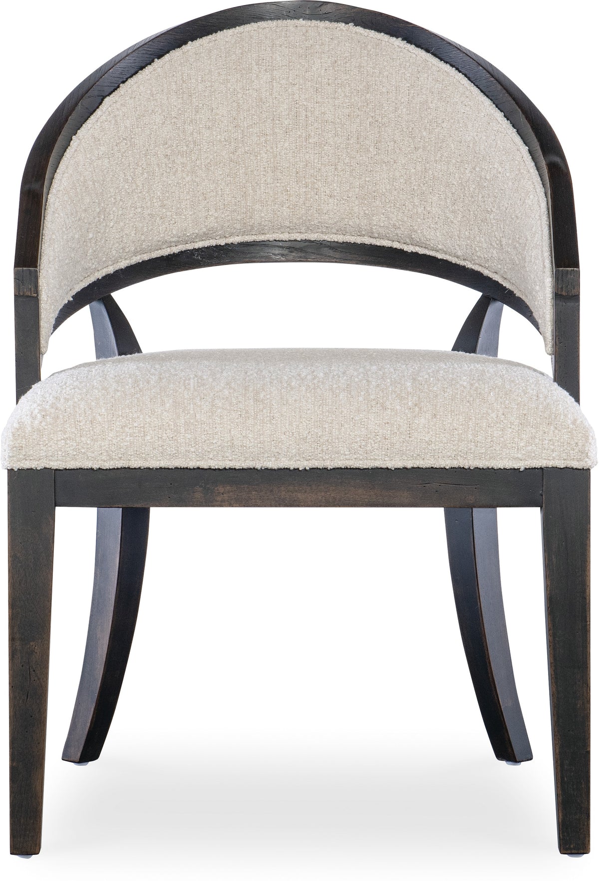 Nolita Black & Cream Cane Barrel Back Chair (Set of 2)