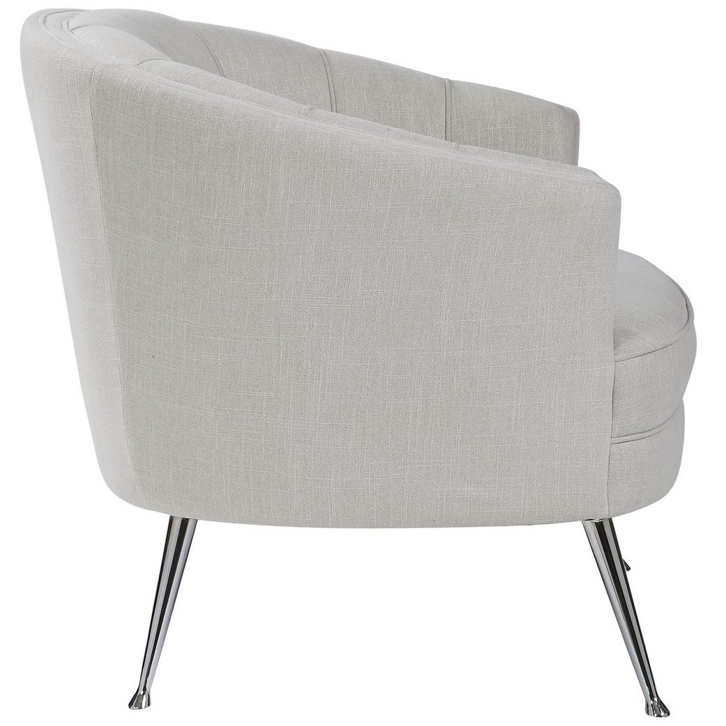 Phoebe Light Tan Accent Chair