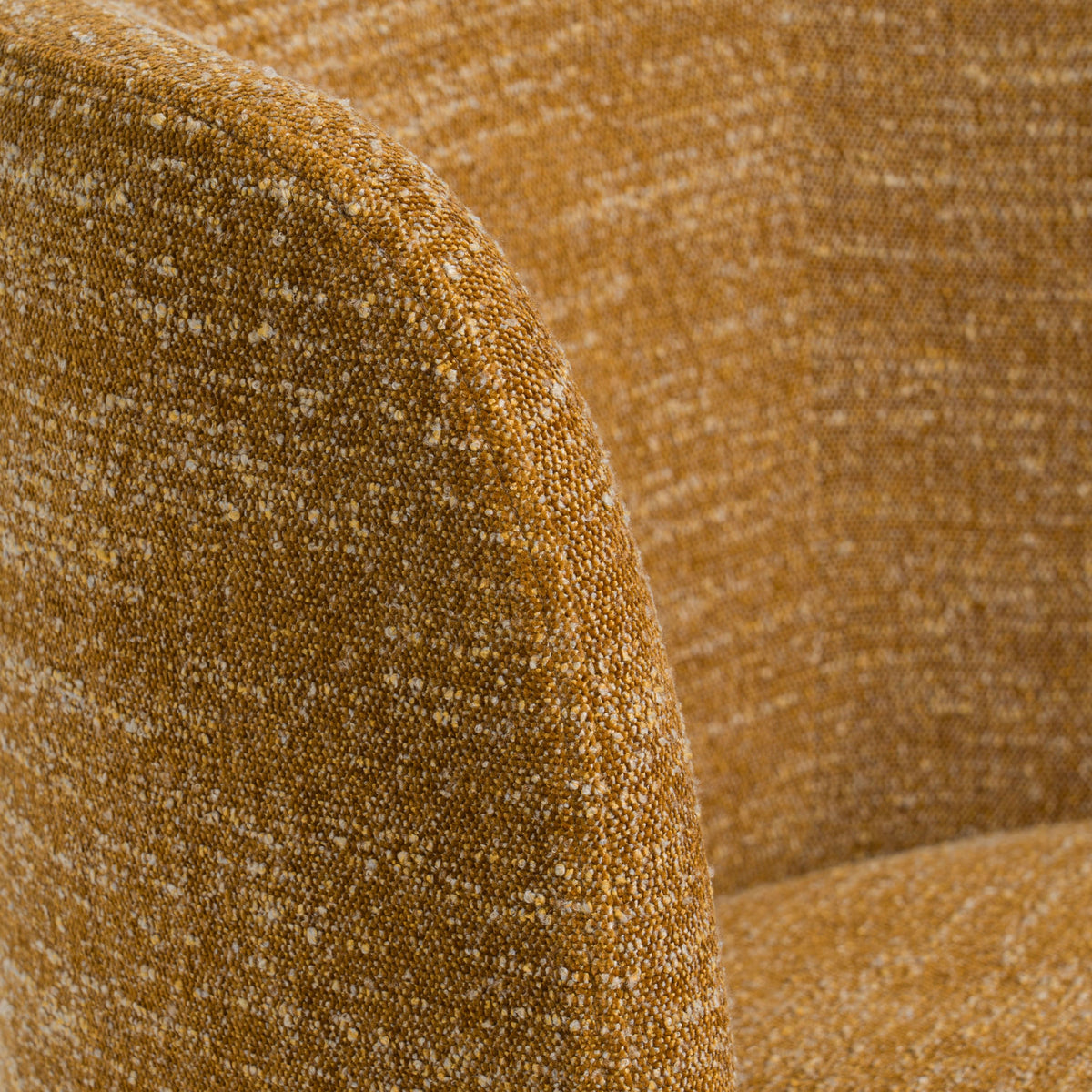 Catalina Modern Mustard Swivel Dining Chair