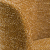 Catalina Modern Mustard Swivel Dining Chair