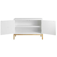 Bennett 2 Door White Cabinet