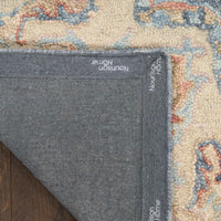 Goldie Blue Ivory Wool Persian Style Area Rug
