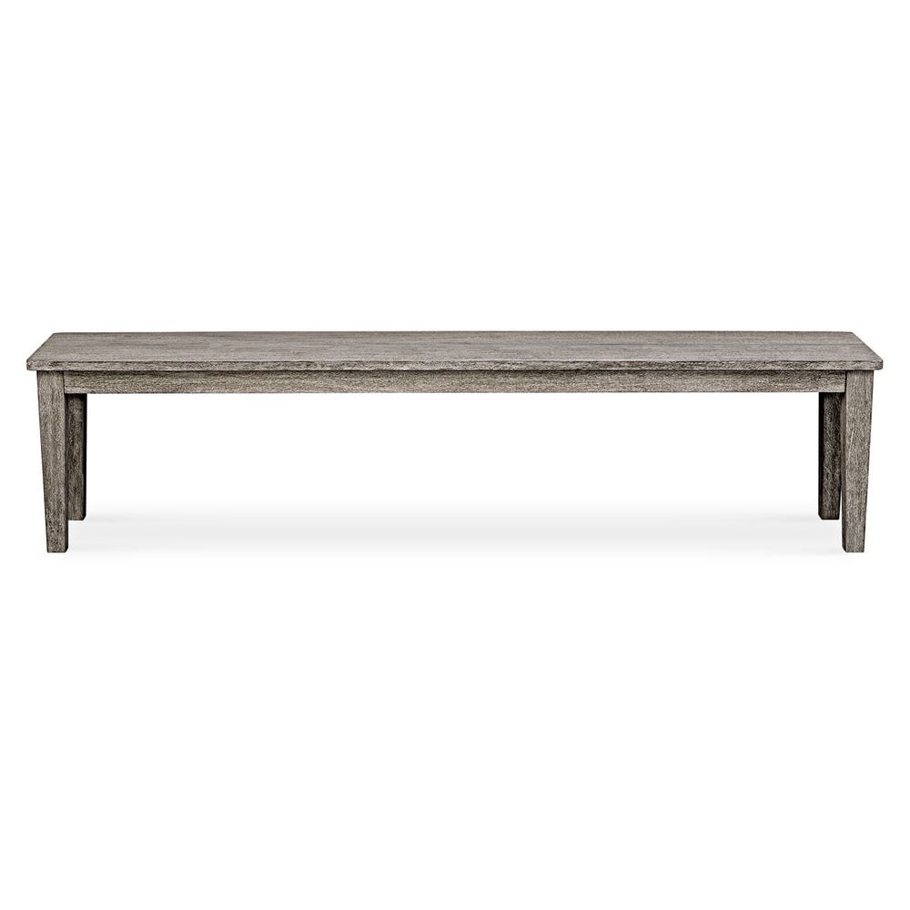 Clara 81" Grey Indoor/Outdoor Bench