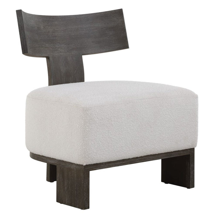 Lani Dark Walnut Accent Chair
