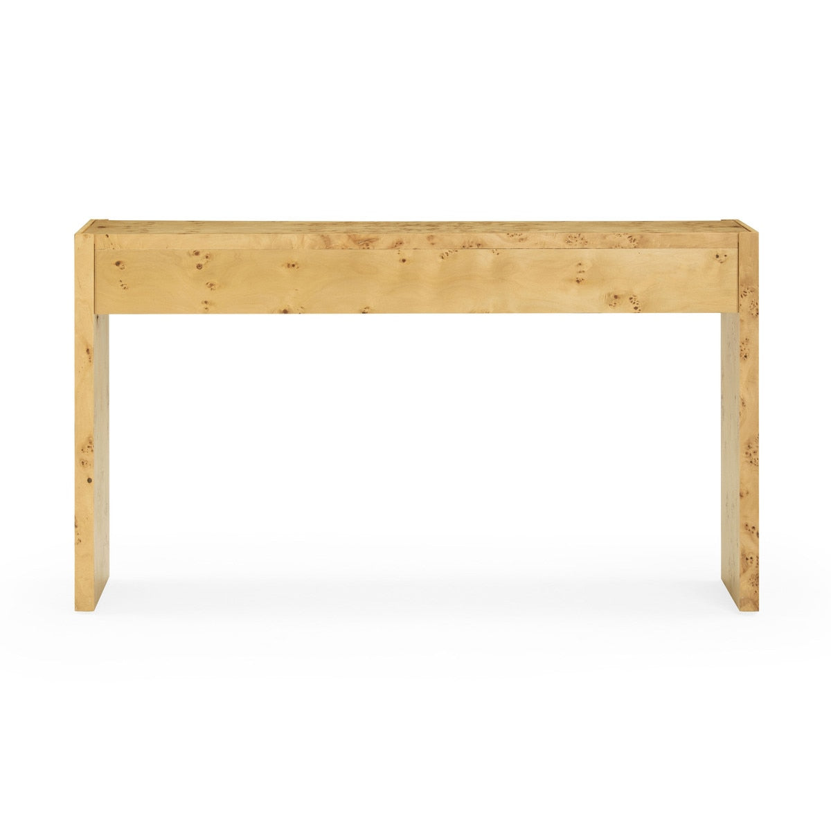 Ada 54" Natural Burl Console Table