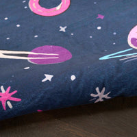 Space Black Area Rug