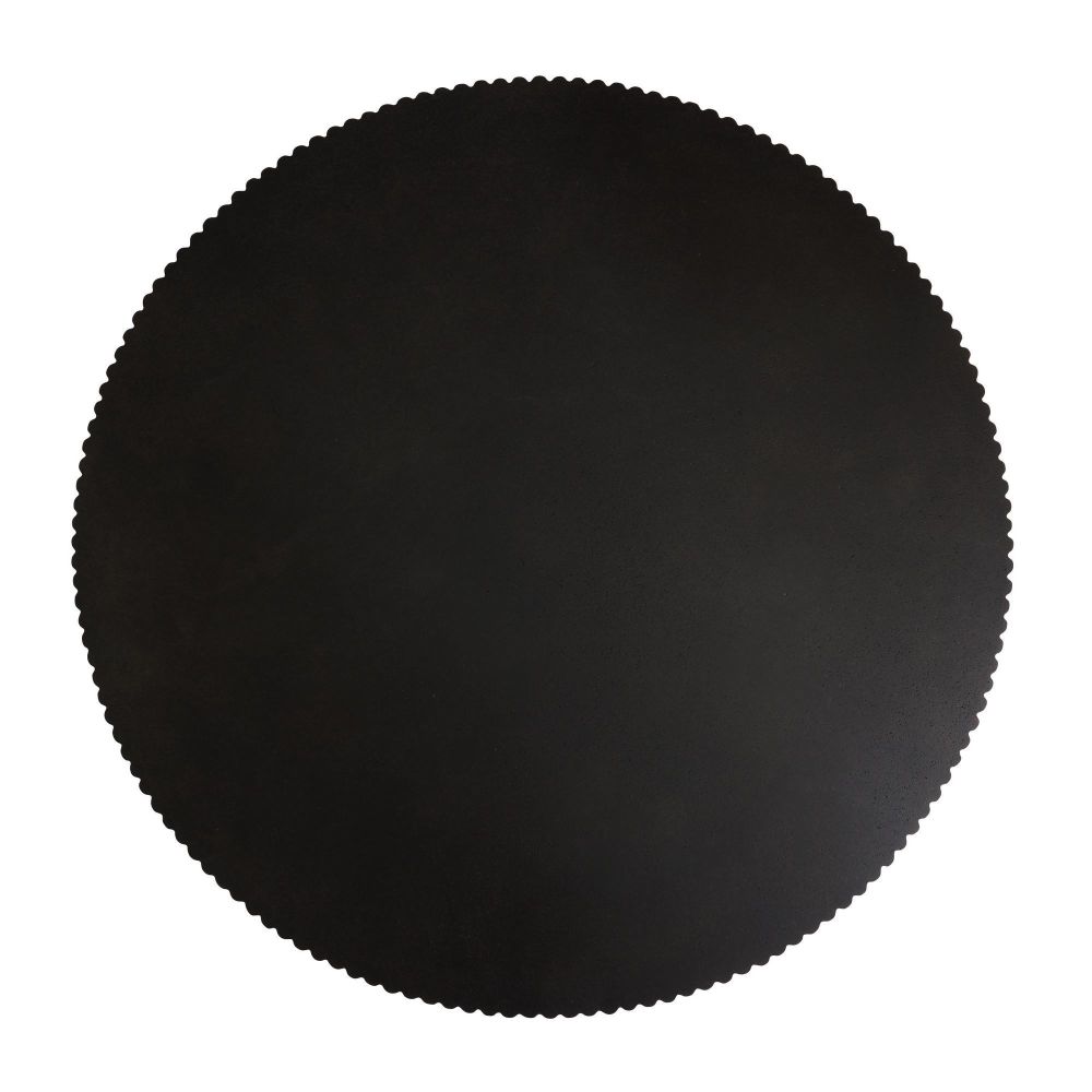 Etta 48" Black Outdoor Coffee Table