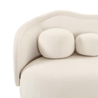 Libby Cream Velvet Sofa - Luxury Living Collection