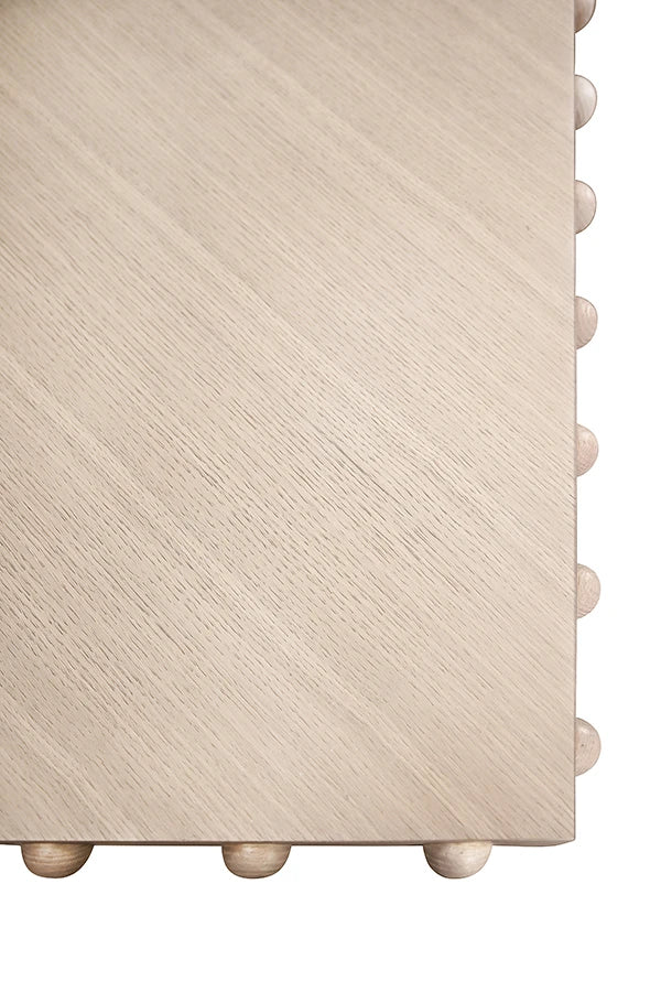 Reef 85" White Oak Rectangular Dining Table