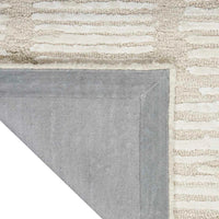 Delilah Ivory Silky Luxcelle & Wool Area Rug