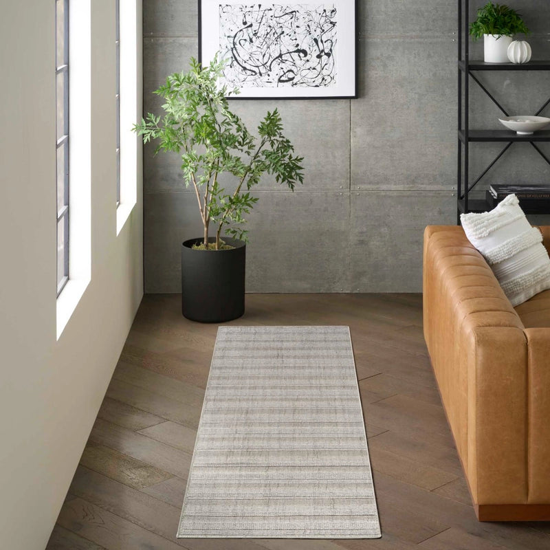 Martha Multi Weave Grey Area Rug