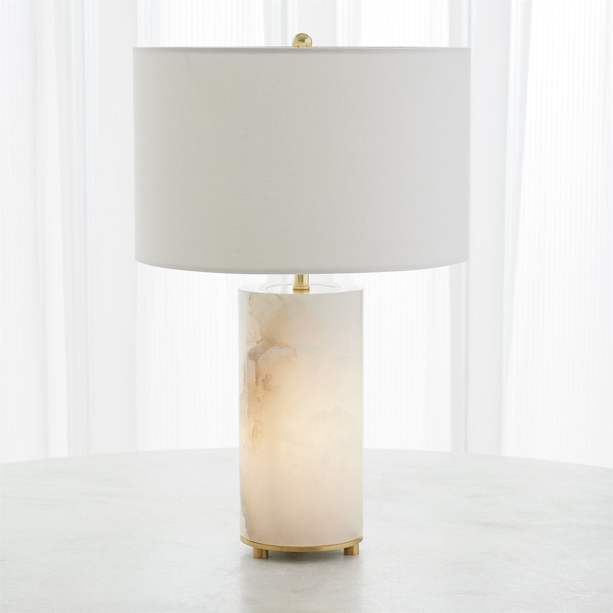 Alabaster Refined Table Lamp