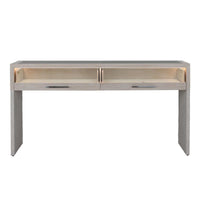 Tatum 71" Two-Drawer Lighted Console Table
