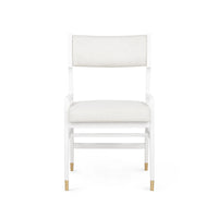 Valerie White Arm Chair
