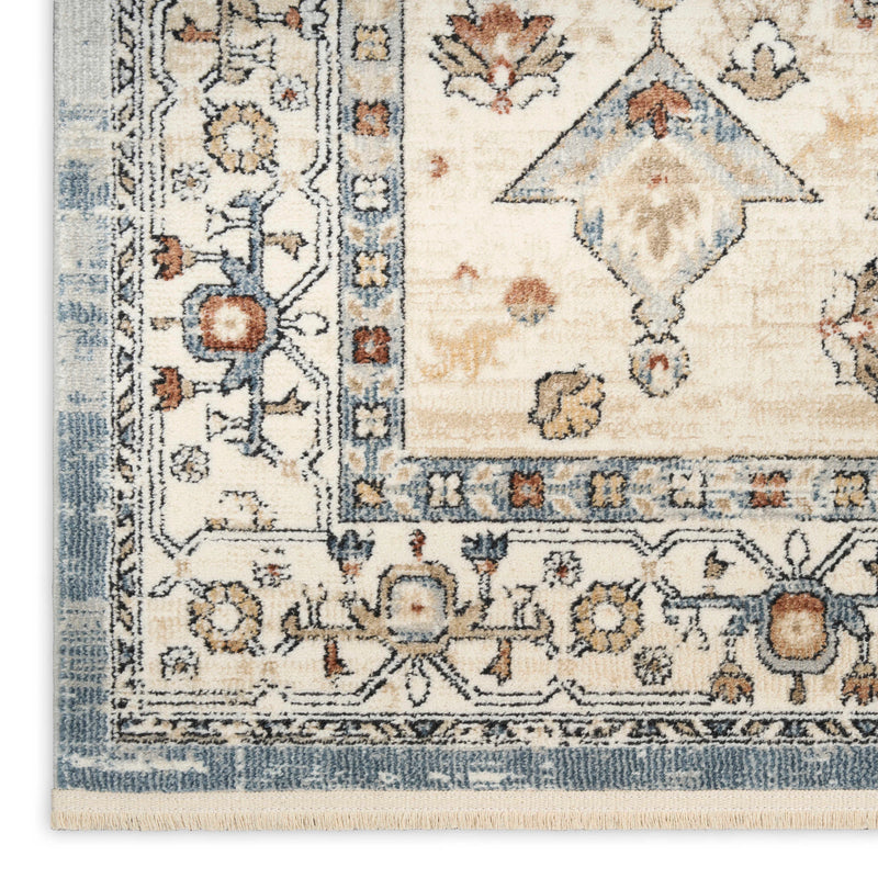Isabeau Blue Taupe Area Rug