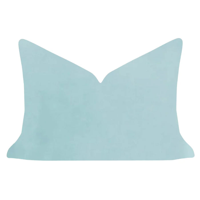 Serenity Blue Velvet Pillow (3 Sizes Available)