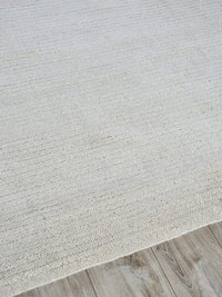 Tempi Cream New Zealand Wool Area Rug - Elegance Collection