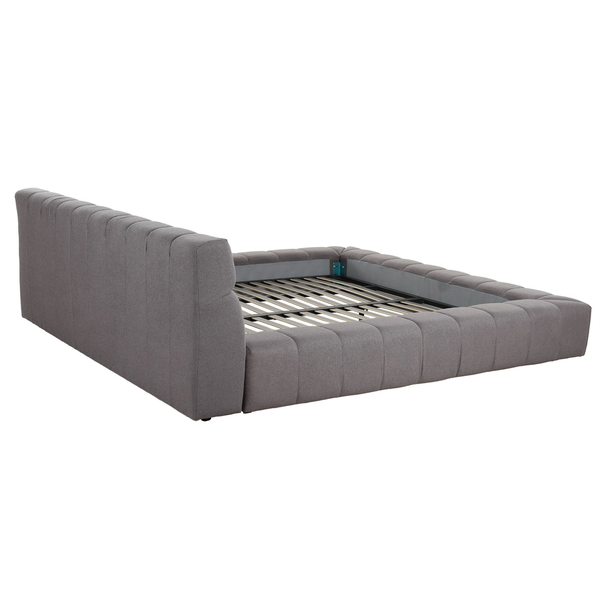 Diva Modern Tufted Grey Bed