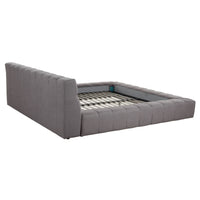 Diva Modern Tufted Grey Bed