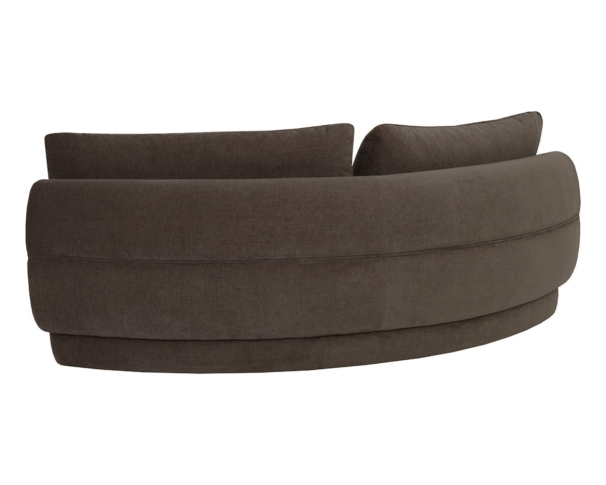 Oressa Brown Modular Corner Chair