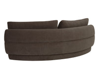 Oressa Brown Modular Corner Chair