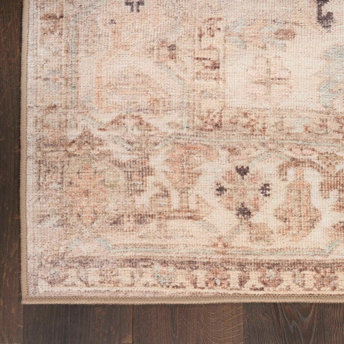 Paris Beige Washable Area Rug