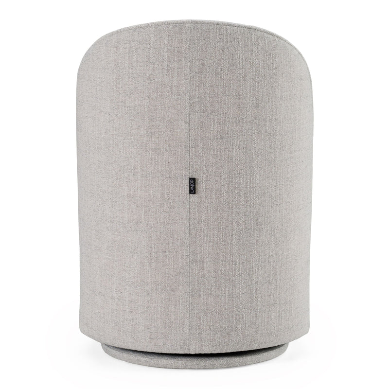 Bridget Modern Light Grey Swivel Dining Chair