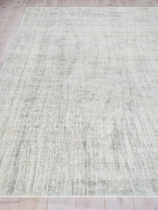 Luxxe Ivory/Silver Modern Area Rug - Elegance Collection