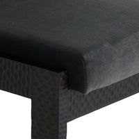 Matilda Midnight Grey Performance Velvet Dining Chair