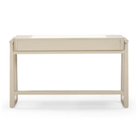 Alanna Taupe 2 Drawer Desk