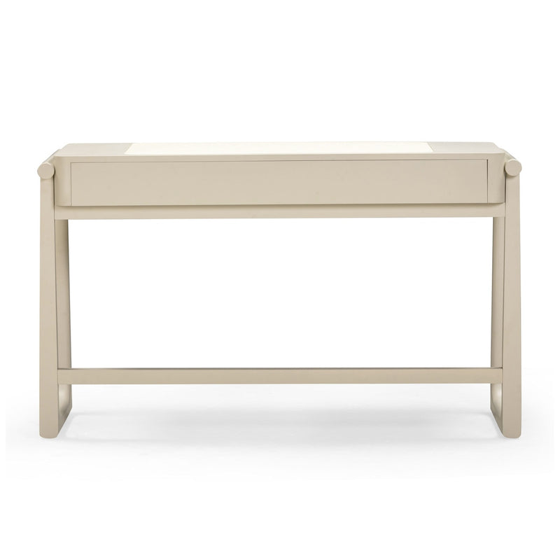 Alanna Taupe 2 Drawer Desk