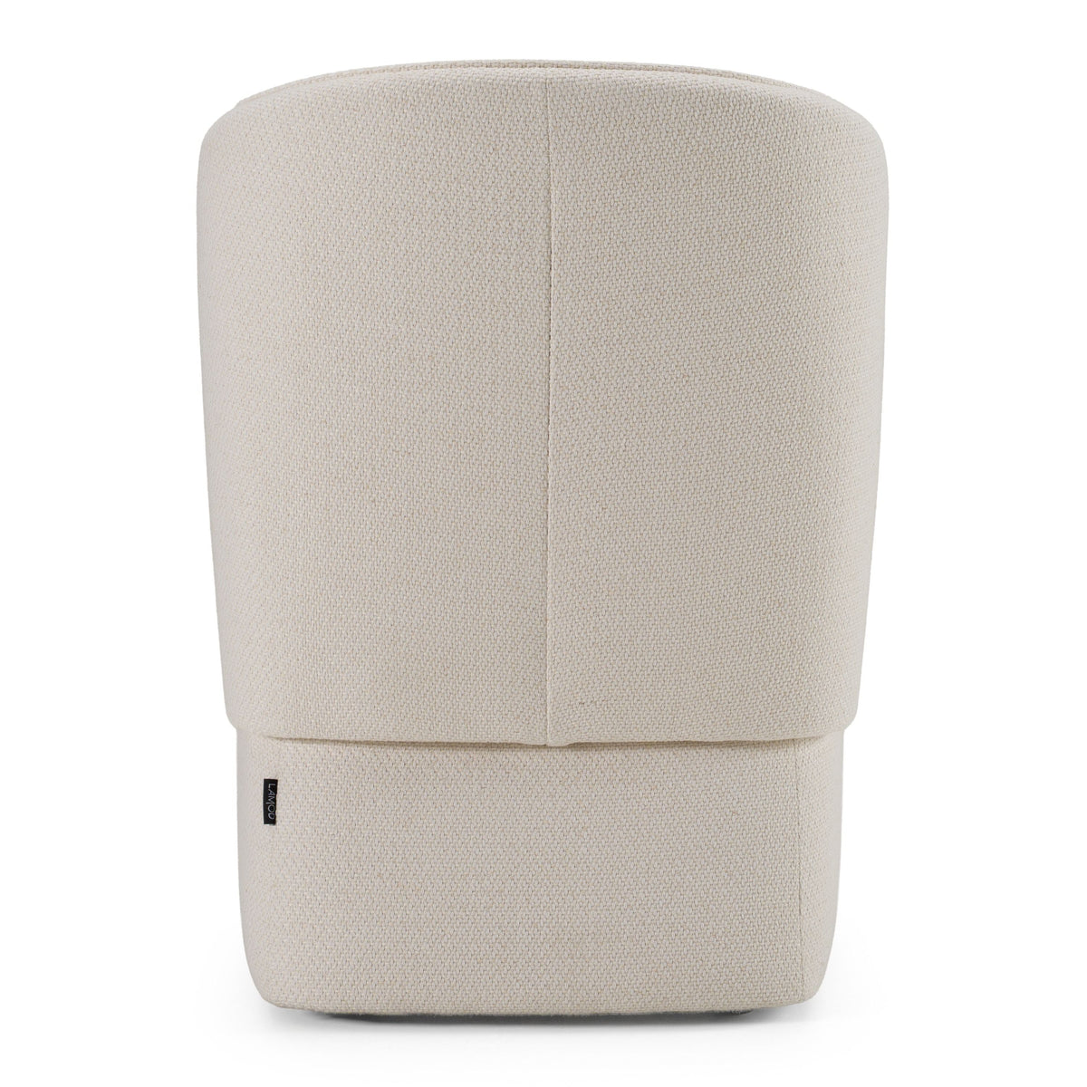 Cassandra Modern Beige Swivel Dining Chair