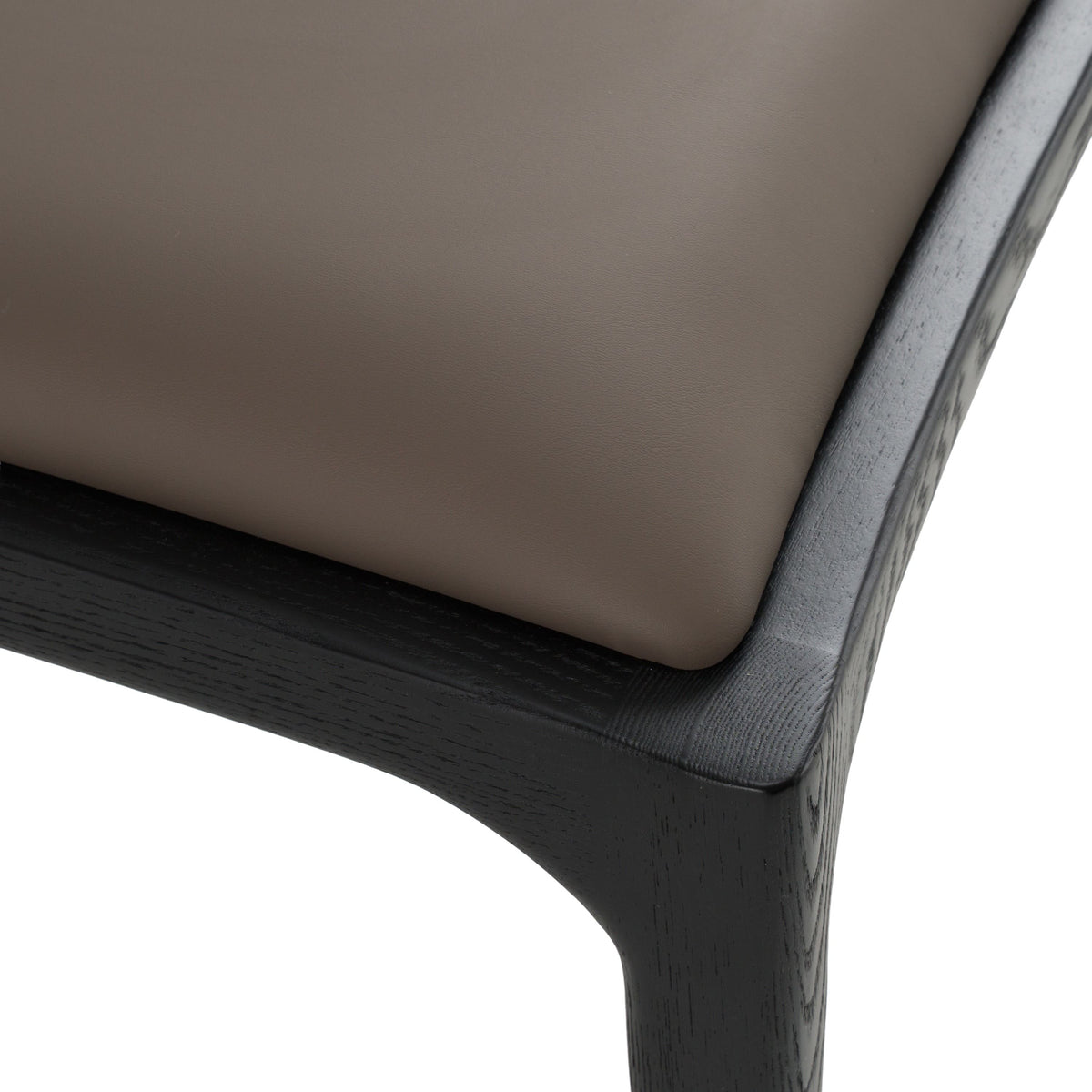 Caroline Modern Grey & Black Dining Chair