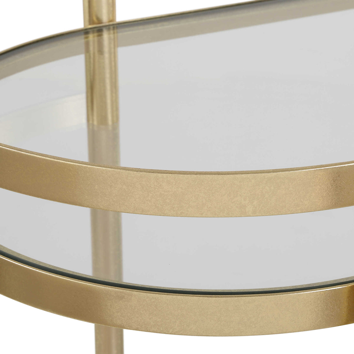 Soliel Gold Bar Cart