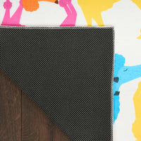 Poodles Ivory Multicolour Area Rug
