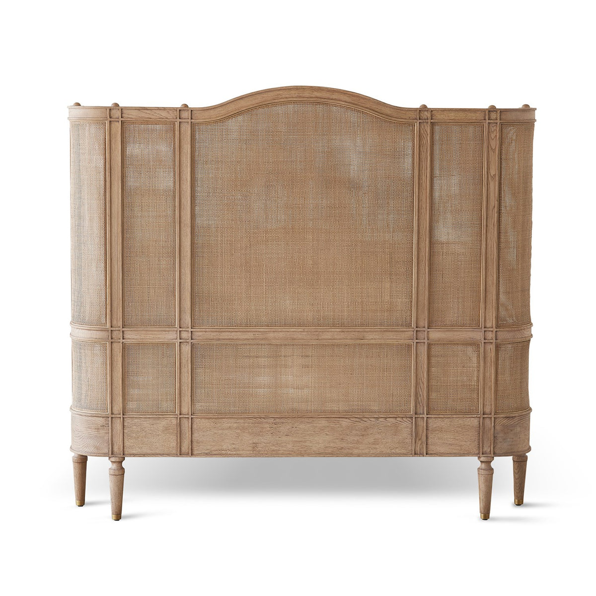 Josephine Bleached Oak Bed