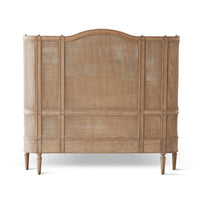 Josephine Bleached Oak Bed