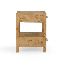 Ada Honey Burl Nightstand
