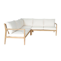 Ellie Outdoor Acacia Sectional