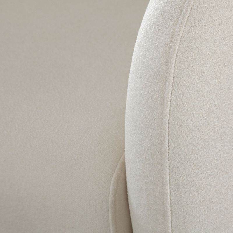 Ariah Elite Ivory Fabric Accent Chair