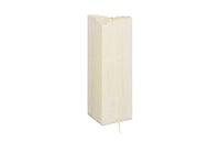 Onyx White Square Table Lamp