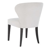 Kofi Off-White Boucle & Black Dining Chair (Set of 2)