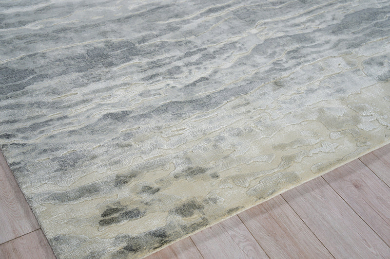 Ramo Silver Grey Luxury Area Rug