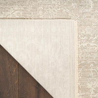Livia Ivory Grey Foral Area Rug