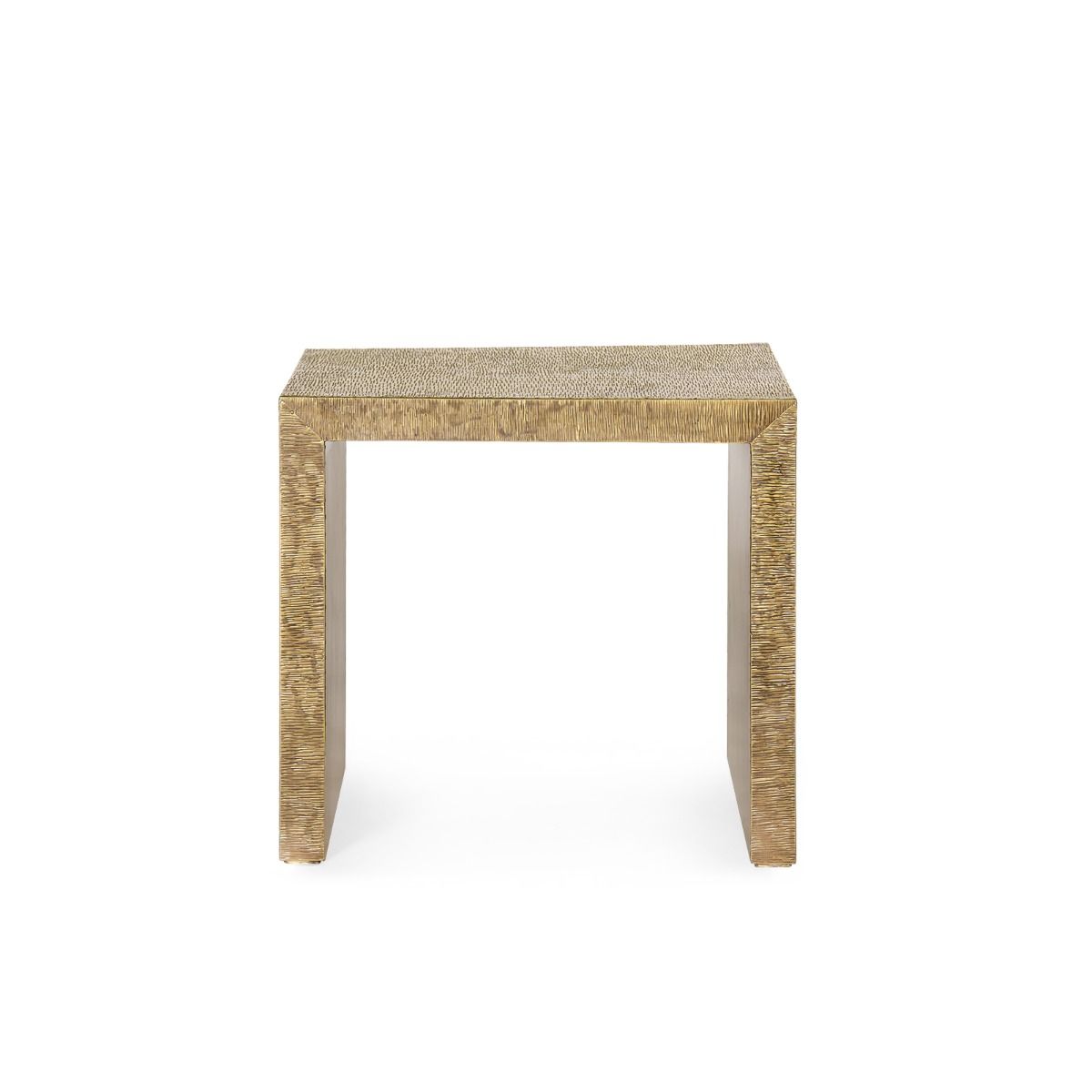 Linus Antique Brass Nesting Tables