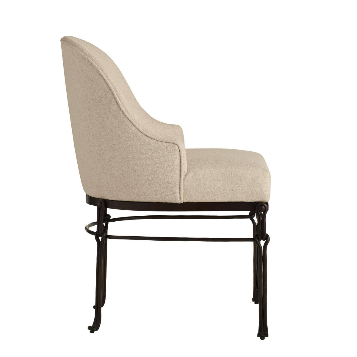 Carrick Performance Fabric Oxford White Dining Chair (Set of 2)
