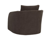 Wexford Rich Chocolate Swivel Accent Chair