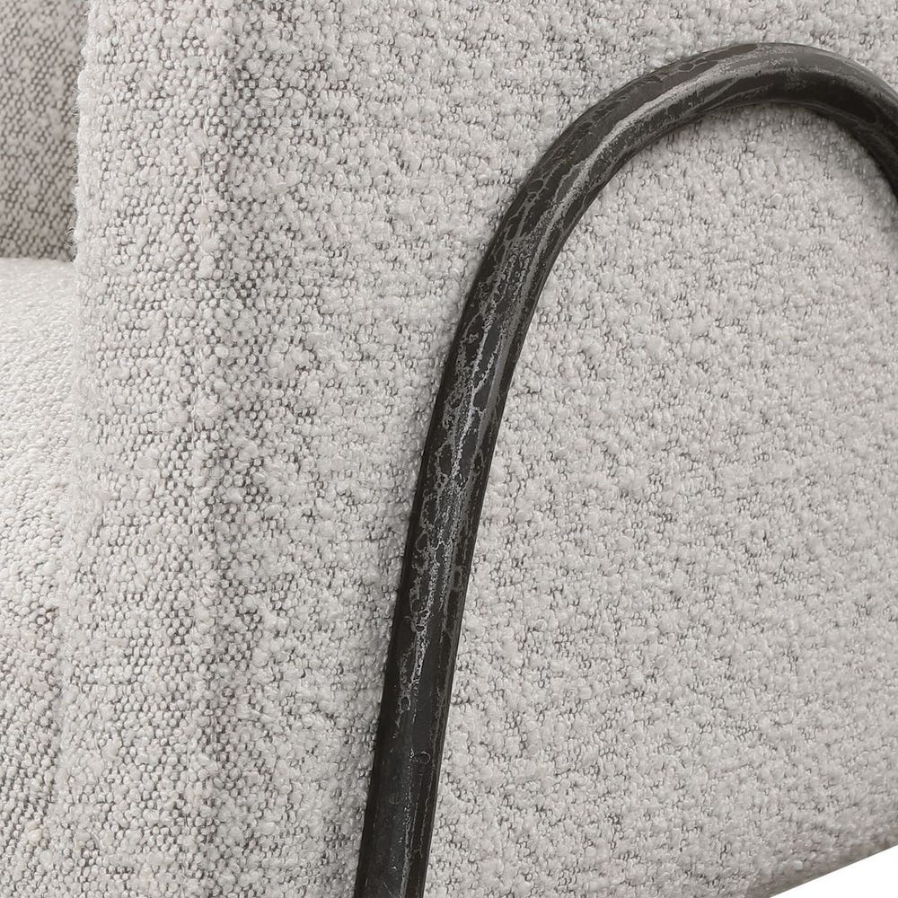 Netta Gray Accent Chair