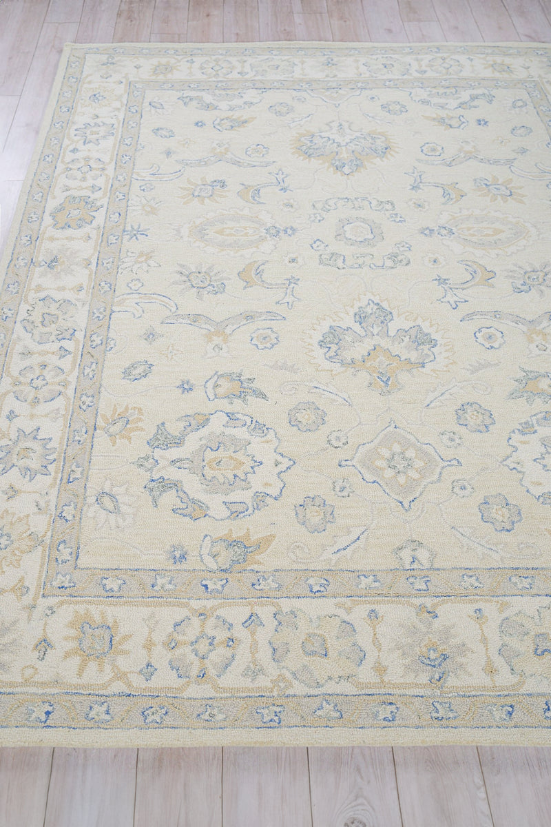 Carra Ivory Luxury Area Rug